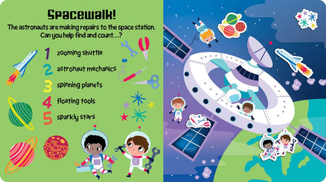 Easy Peely-Space: Out-of-this-world early learning fun! (Easy Peely - Peel, Stick, Play!) - Retail Maharaj