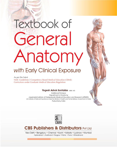 Textbook Of General Anatomy With Early Clinical Exposure (Pb 2024) - Retail Maharaj