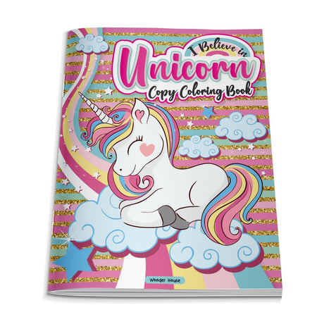 I Believe In Unicorn Copy Coloring Book: Fun Activity Books For Children - Retail Maharaj