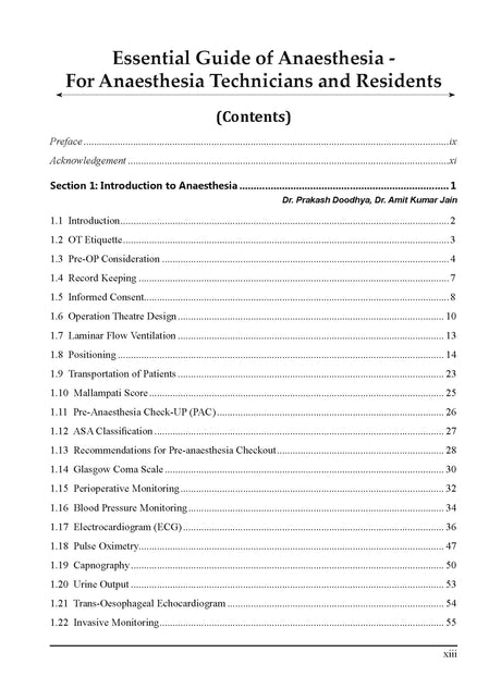 Essential Guide of Anaesthesia - For Anaesthesia Technicians and Residents (Volume 1) - Retail Maharaj