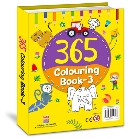 365 Colouring Book-3 - Retail Maharaj