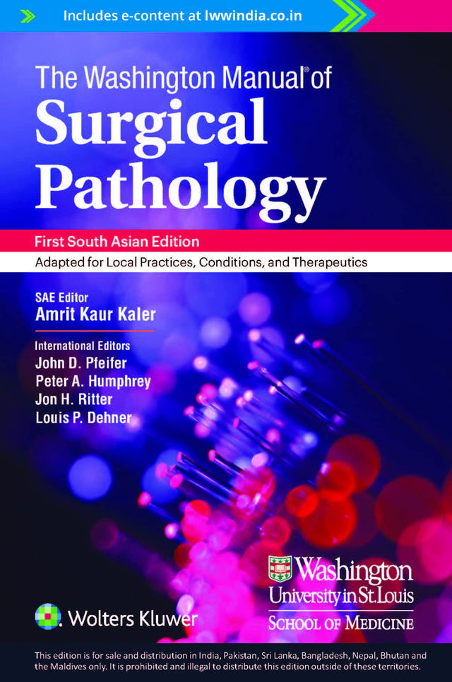 The Washington Manual of Surgical Pathology, 1st South Asian ed - Retail Maharaj