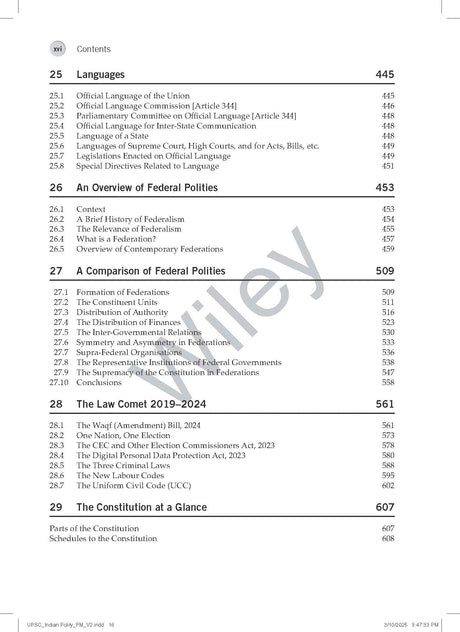 Indian Polity For UPSC Civil Services and State Services Examinations - Retail Maharaj