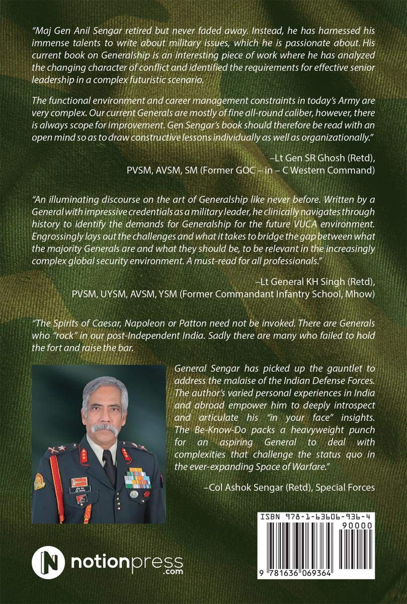 The Be- Know-Do of Generalship - Retail Maharaj