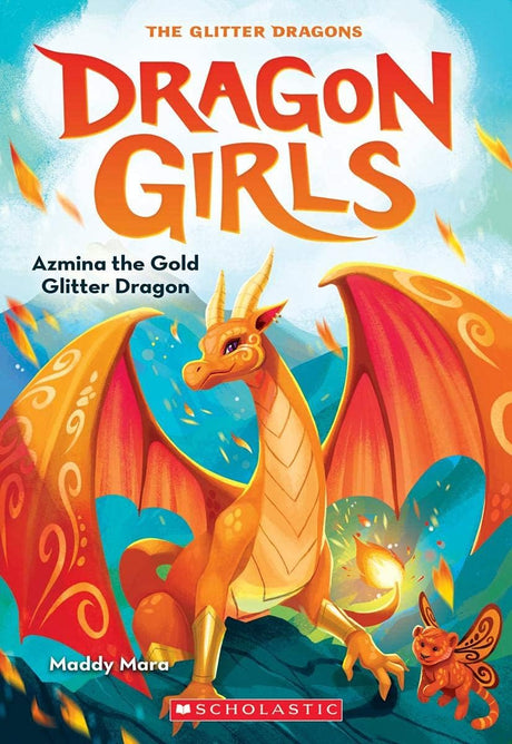Dragon Girls #1: Azmina the Gold Glitter Dragon - Retail Maharaj