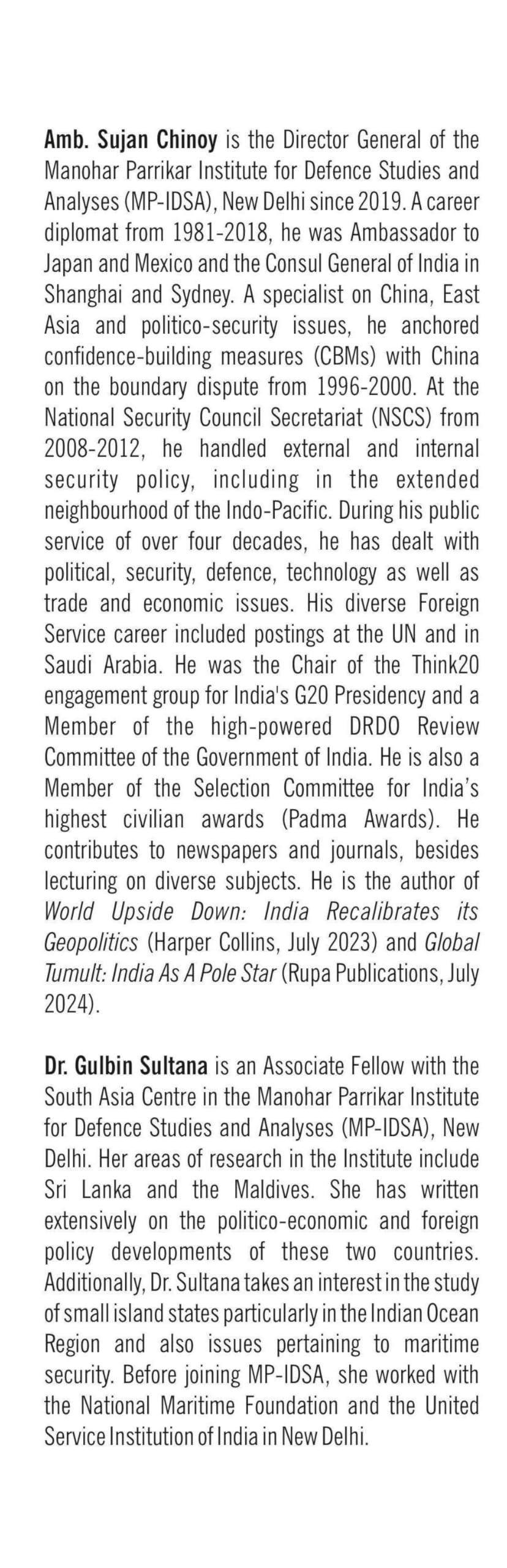 Think20@G20: Towards A Resilient South Asia - Retail Maharaj