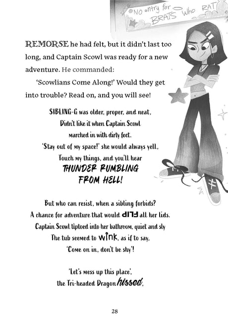 The Secret Life Of Captain Scowl - Retail Maharaj