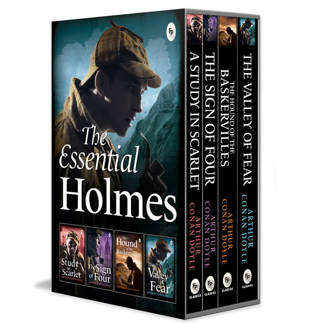 The Essential Holmes Boxed Set (A Study in Scarlet, The Sign of Four, The Hound of Baskervilles, and The Valley of Fear) (FingerPrint Classics) - Retail Maharaj