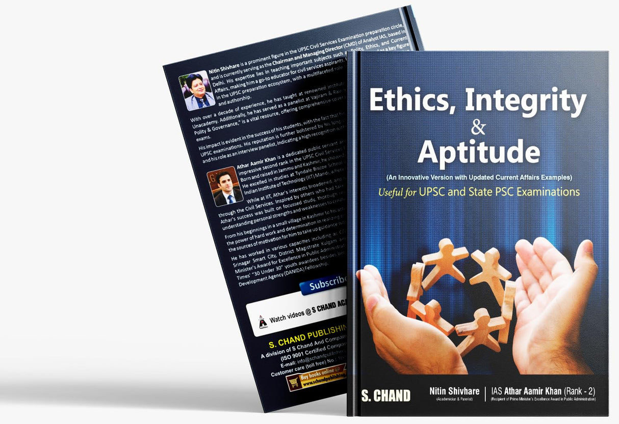 Ethics, Integrity & Aptitude for UPSC and State PSC Examinations 2025 (Prelims and Mains) | Very Important for 2025 2026 IAS PCS Exams | General ... Papers | Best Book for UPSC, MPSC, TNPSC - Retail Maharaj