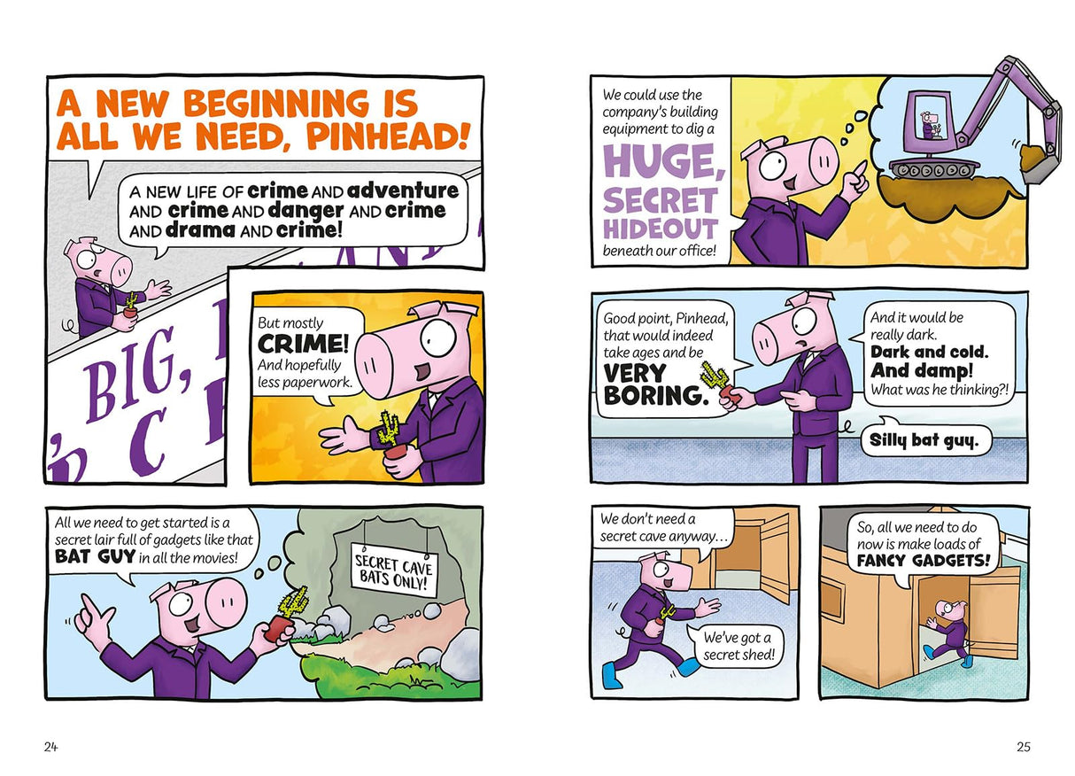 Peng and Spanners: When Pigs Go Bad!: For fans of Bunny vs Monkey and Dogman - Retail Maharaj