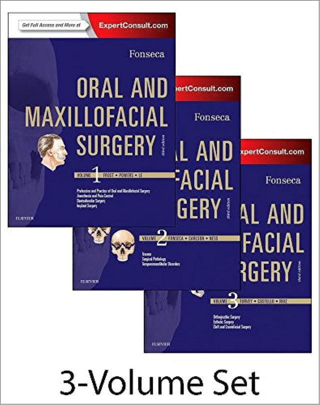 ORAL AND MAXILLOFACIAL SURGERY 3 VOL SET 3ED (HB 2018) - Retail Maharaj