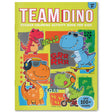Team Dino Sticker Coloring Book For Kids - Retail Maharaj