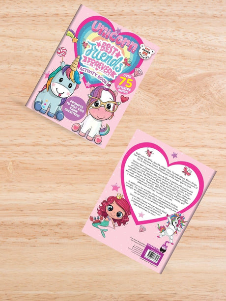Unicorn Best Friends Forever Activity Book - Retail Maharaj