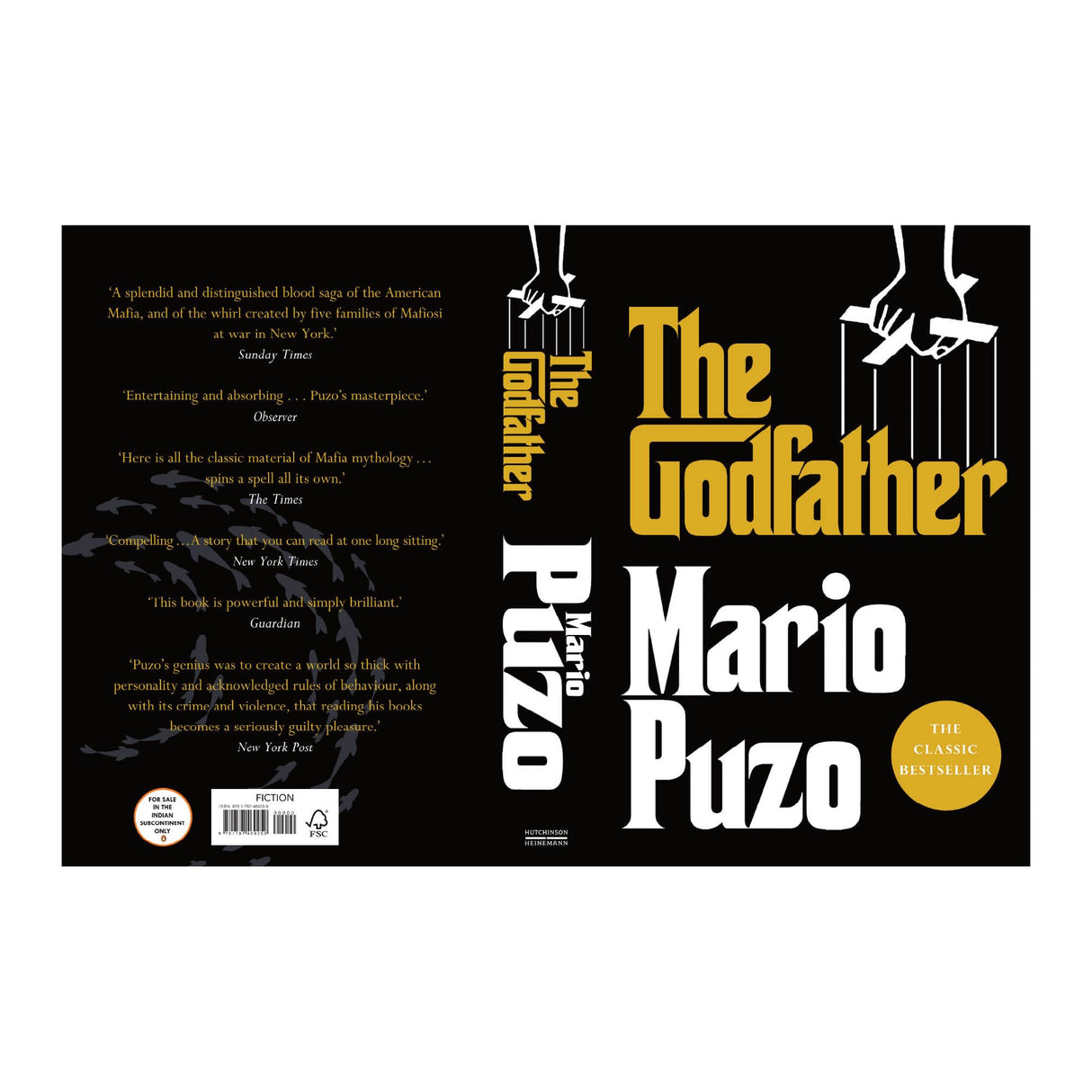 The Godfather | Iconic Crime Fiction Novel by Mario Puzo | Thriller That Inspired the Legendary Film | Bestseller for Fans of Suspense, Drama & Historical Fiction - Retail Maharaj