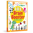 101 Brain Booster Activity Book: Fun Activity Book For Children | Puzzles, Games, Educational activities | Ages 5 and up | 2 hours of fun time - Retail Maharaj