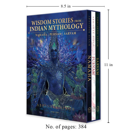 Wisdom Stories from Indian Mythology (Namaha, Purnam, Sarvam) - Retail Maharaj