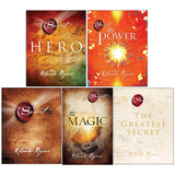 Rhonda Byrne The Secret Series 5 Books Collection Set (Hero, The Power, The Secret, The Magic [Paperback], The Greatest Secret) - Retail Maharaj