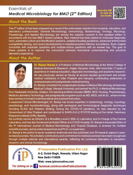 RB's Essentials of Medical Microbiology for BMLT (2nd Edition) (Second Edition, 2026) - Retail Maharaj
