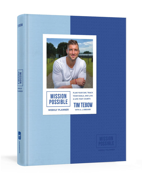 Mission Possible Weekly Planner: Plan Your Day, Track Your Goals, and Live a Life That Counts - Retail Maharaj