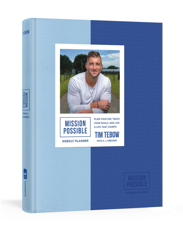 Mission Possible Weekly Planner: Plan Your Day, Track Your Goals, and Live a Life That Counts - Retail Maharaj