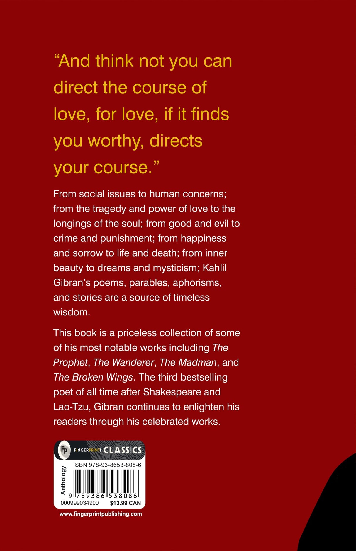 Collected Works of Kahlil Gibran : Collectable Edition - Retail Maharaj