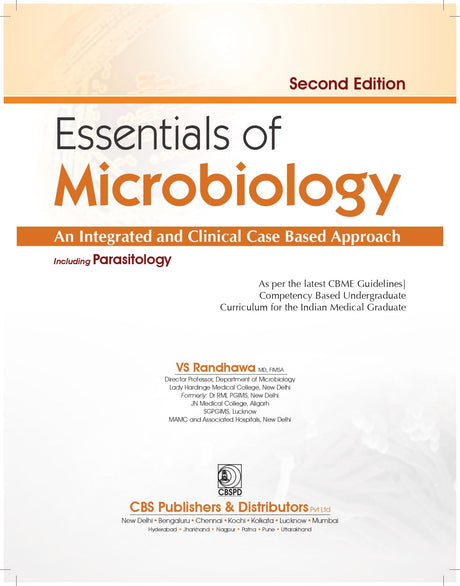 Essentials Of Microbiology An Integrated Clinical Case Based Approach Including Parasitology 2Ed (Pb 2024) - Retail Maharaj
