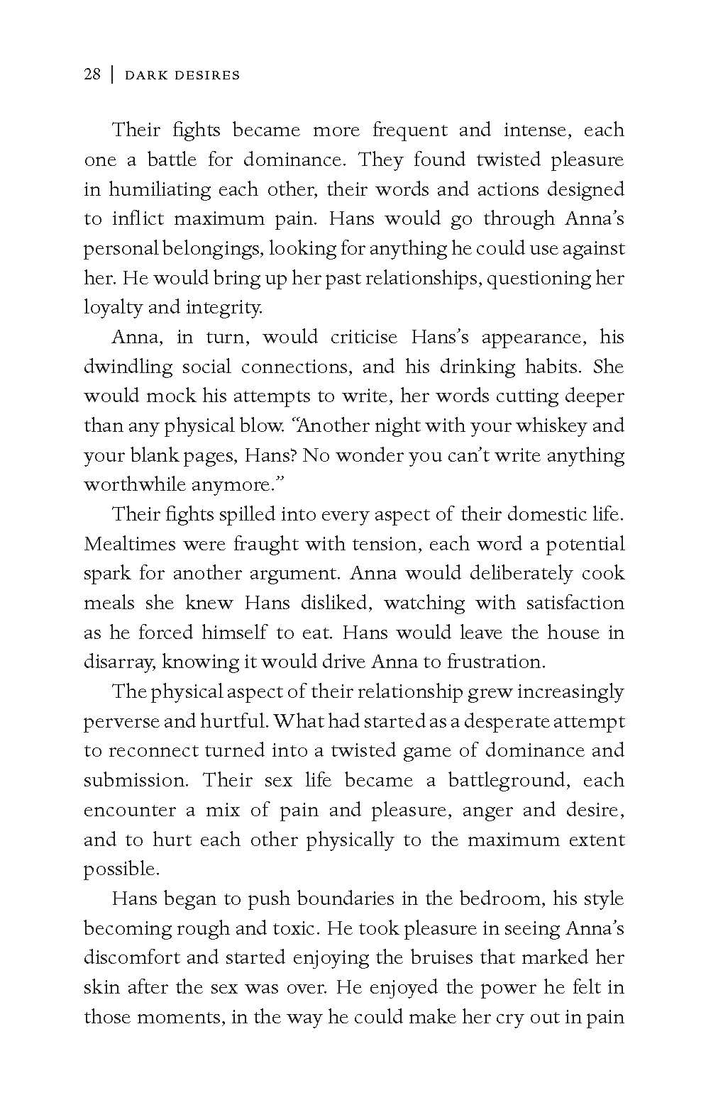 Dark Desires A Novel - The Swiss Obsession - Retail Maharaj
