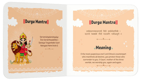 Shlokas and Mantras for Kids – Illustrated Padded Board Book: Simple Sanskrit Shlokas with English & Hindi Translations | First Spiritual Book to Teach Indian Culture, Values & Devotional Practices | Book for Toddlers, Preschoolers & Early Readers | Ages - Retail Maharaj