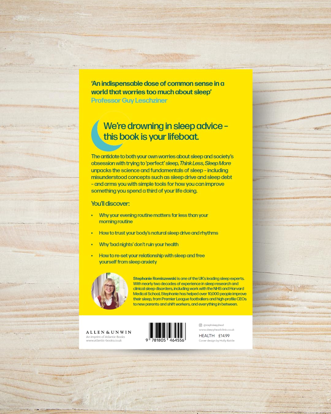 Think Less, Sleep More: 'One of the hottest health books of 2026' SUNDAY TIMES - Retail Maharaj