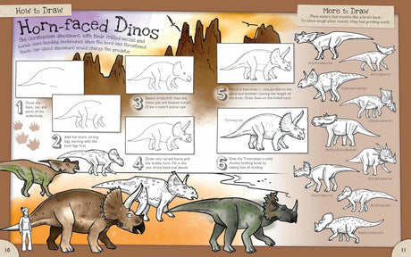 How To Draw Deadly Dinosaurs And Other Prehistoric Beasts - Retail Maharaj