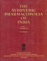 The Ayurvedic Pharmacopoeia of India (Part - 1, Volume - 3) (First Edition)