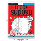 1000+ Sudoku Brain Games for Smart Minds | Fun Logic Puzzles for All Levels | Ages 8–12 | Boost Focus & Problem-Solving Skills with Hours of Fun - Retail Maharaj