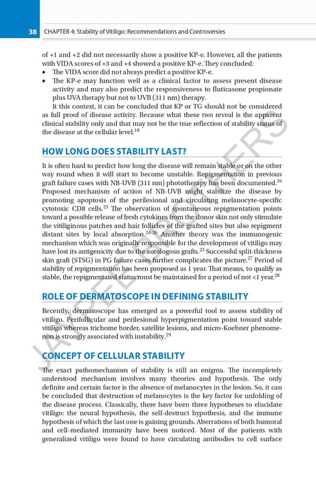 CLINICAL MANAGEMENT OF VITILIGO - Retail Maharaj