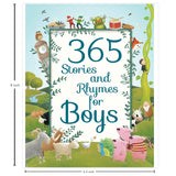 365 Stories & Rhymes for boys | Children's storyooks | Padded Storybooks | stories for children | Stories for boys - Retail Maharaj