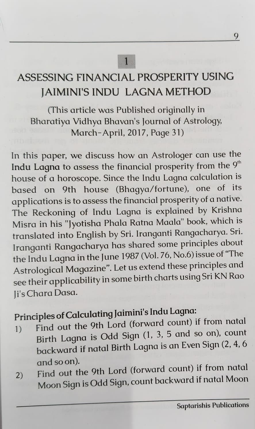 136 Rare Applied Principles of Jamini and Parashara Maharishi