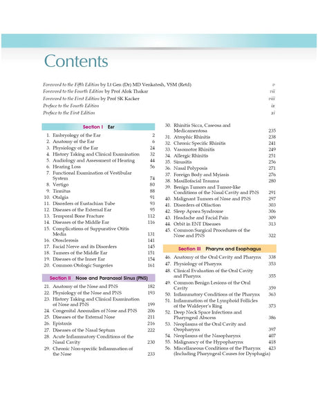 Textbook Of Ear Nose Throat And Head Neck Surgery Clinical And Practical 5Ed (Pb 2025) - Retail Maharaj
