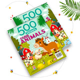 My First 500 Farm Animals Sticker Activity Book for Kids, Children and Toddlers – Fun Activity with Coloring – Ages 3+ Years - Retail Maharaj
