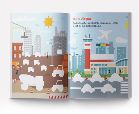 My First Transport Sticker Book: Exciting Sticker Book With 100 Stickers - Retail Maharaj