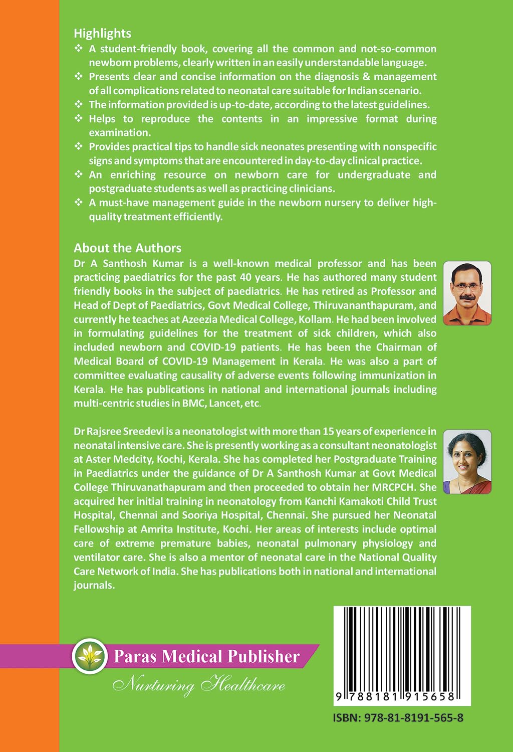 Manual of Newborn Care (3rd Edition 2024) - Retail Maharaj
