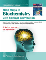 Biochemistry, 7th Silver Jubilee Edition | As per the latest NMC Guidelines | Packed Inside Free Mind Maps in Biochemistry with Clinical Correlation - Retail Maharaj