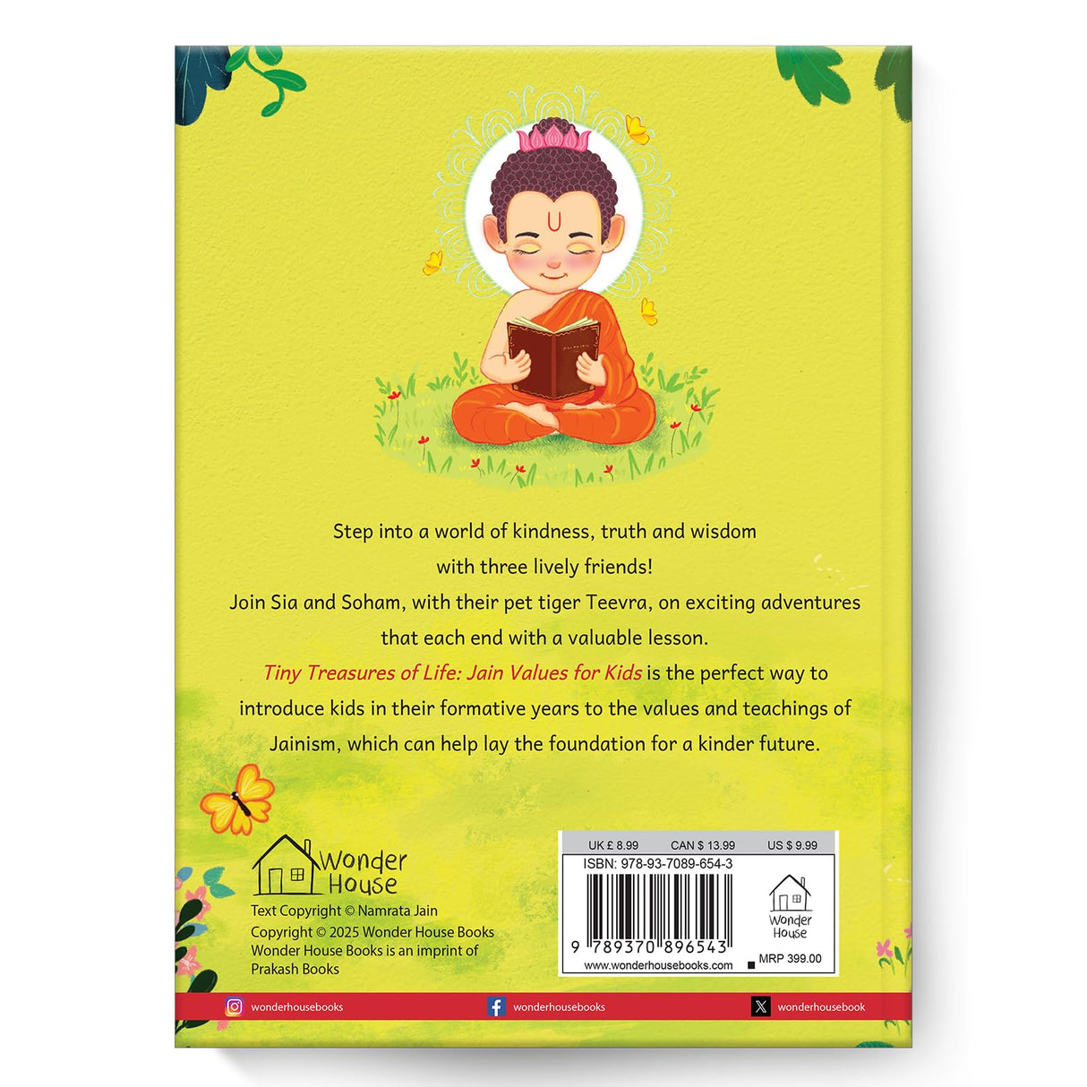 Tiny Treasures of Life: Jain Values for Kids - Retail Maharaj