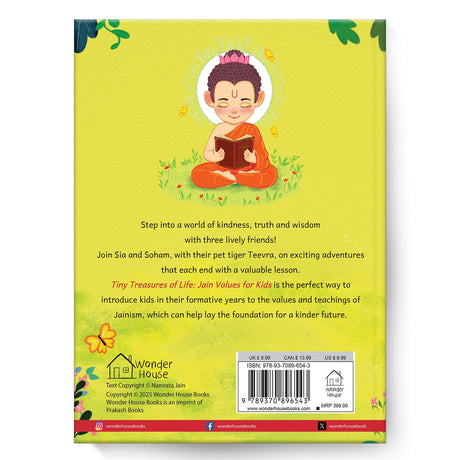Tiny Treasures of Life: Jain Values for Kids - Retail Maharaj