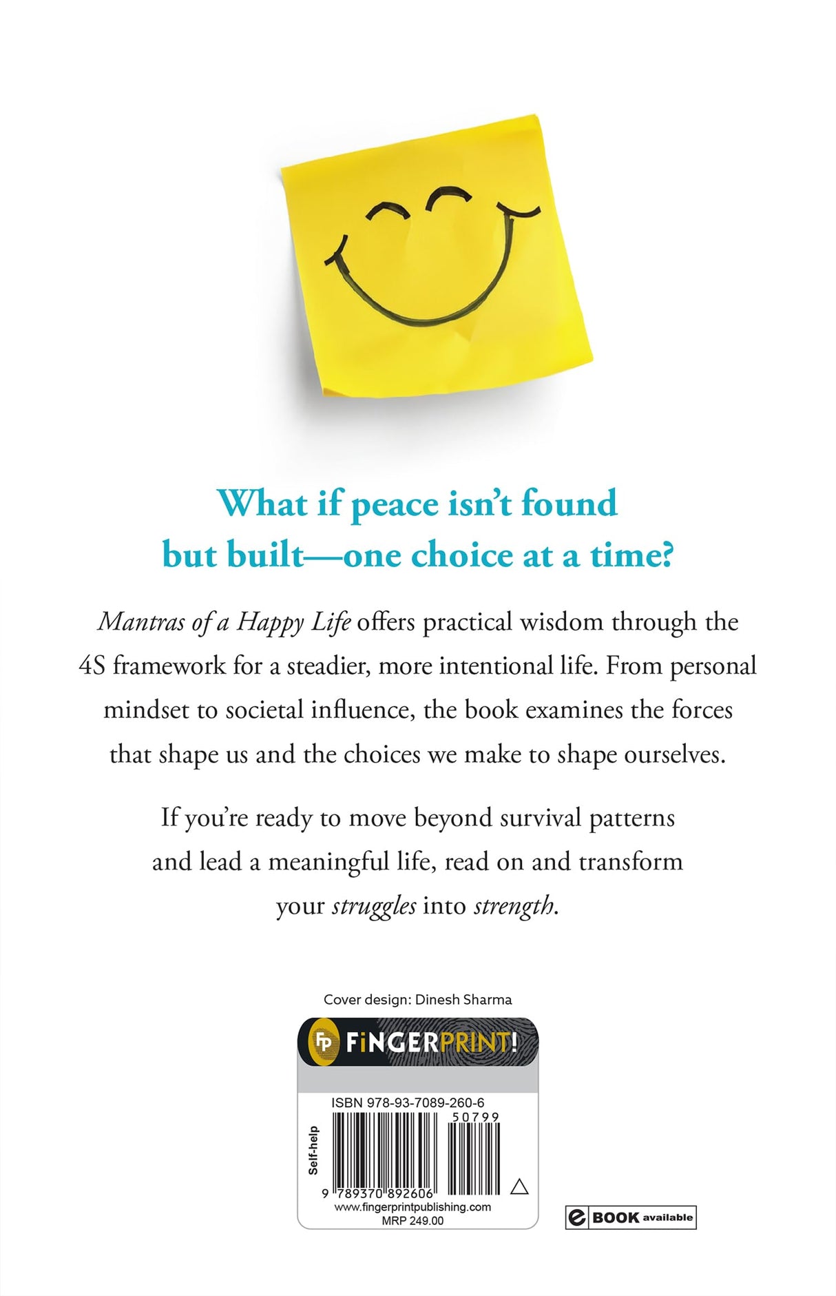 Mantras of a Happy Life: From Survival to Self-Mastery by Unbinary Kundan - Retail Maharaj