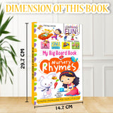 Hello Friend Books My Big Board Book of Nursery Rhymes : Simple and Vibrant Illustrations to Increase the Knowledge of Your Little One - Retail Maharaj