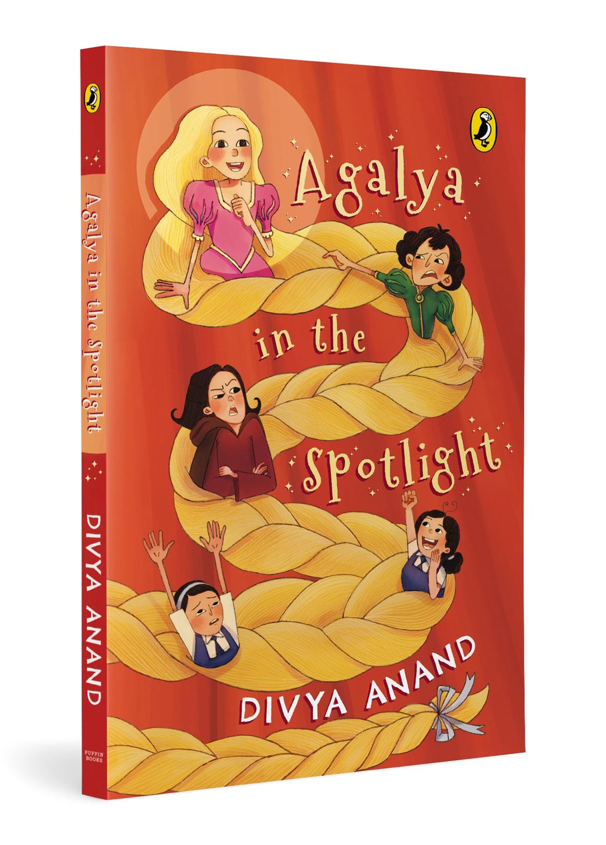 Agalya in the Spotlight | A Fresh, Modern Twist to Rapunzel | Fun Illustrations | Themes of Beauty, Friendship, Resilience and Courage | Ages 8 + | Story Book for Kids - Retail Maharaj