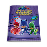 Into the Night to Save the Day – PJ Masks Sticker Book Fun Activity Book for Kids | 100+ Stickers, Mazes & Games | Ages 3–6 | 2 Hours of Hero-Packed Play & Learning - Retail Maharaj
