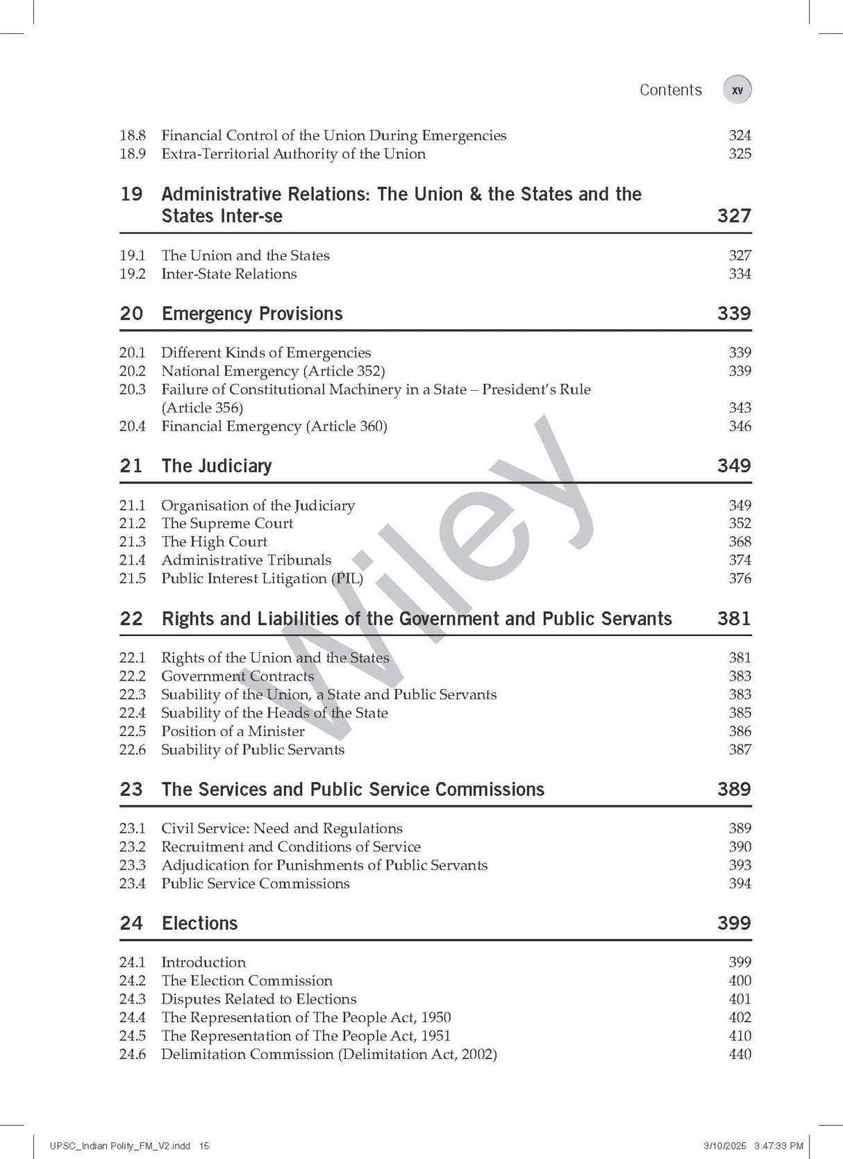 Indian Polity For UPSC Civil Services and State Services Examinations - Retail Maharaj