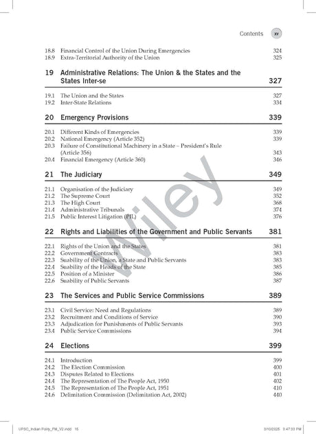 Indian Polity For UPSC Civil Services and State Services Examinations - Retail Maharaj
