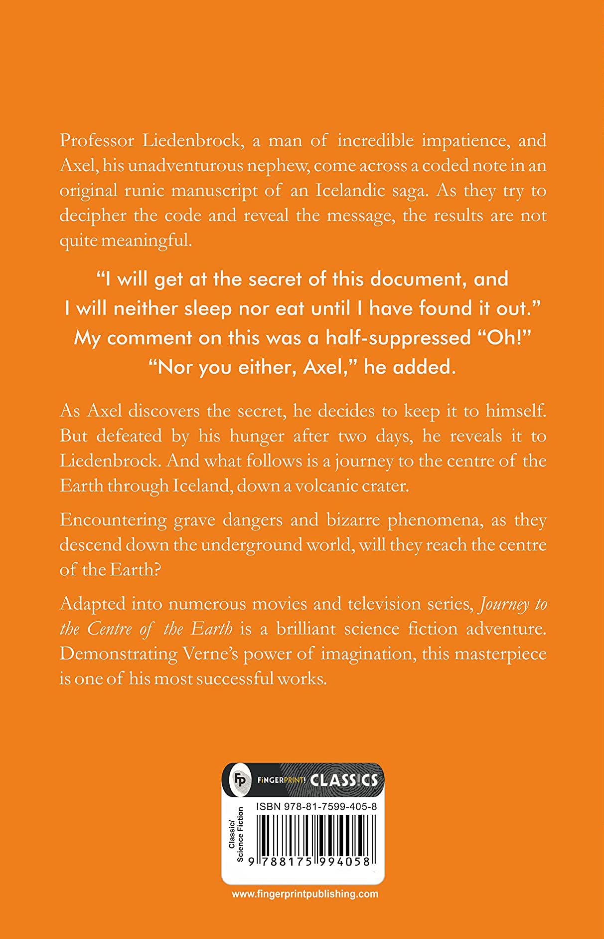 Journey To The Centre of The Earth - Retail Maharaj
