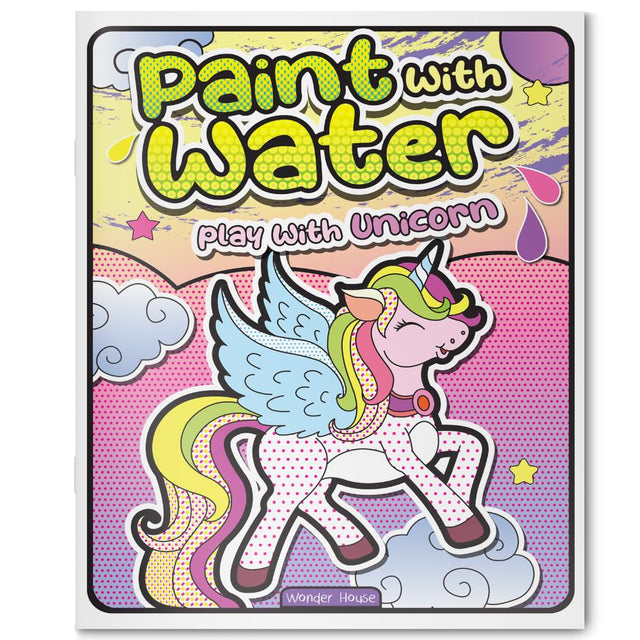 Paint with Water – Play with Unicorns Magical Scenes to Paint with Just Water | Ages 3–6 | 2+ Hours of Imaginative, Mess-Free Art Fun - Retail Maharaj